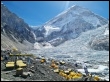 Basislager des Mount Everest im April (AFP)