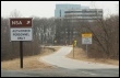 Einfahrt zum NSA-Hauptquartier in Fort Meade, Maryland (AFP)